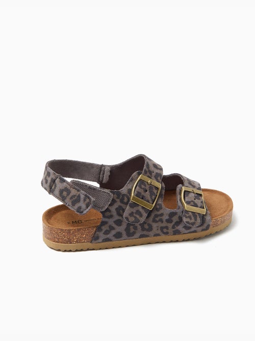 Sandalen met dierenprint, mo fashion - Kiabi