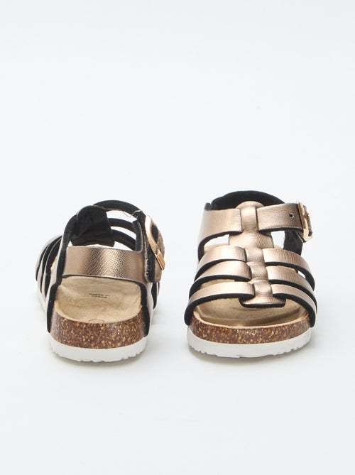 Sandalen met drie bandjes - Kiabi