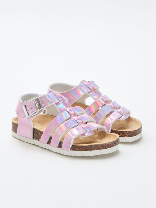 Sandalen met drie bandjes - Kiabi