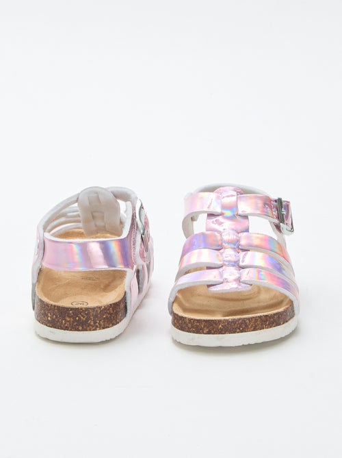 Sandalen met drie bandjes - Kiabi