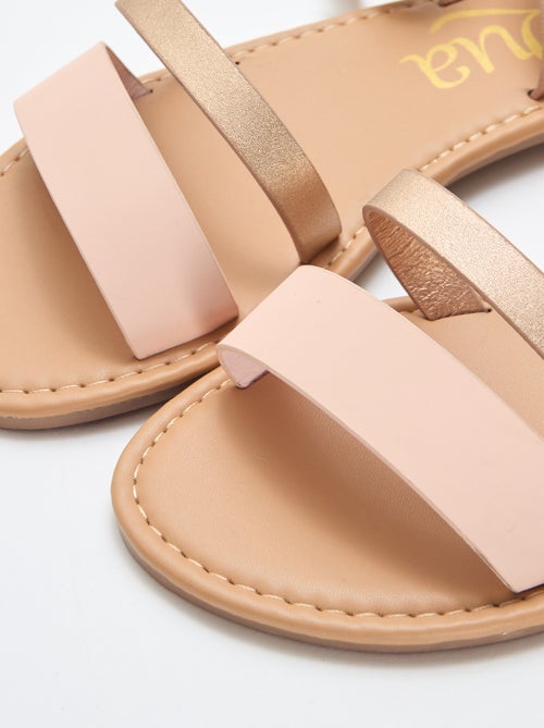Sandalen met enkelbandje - Kiabi