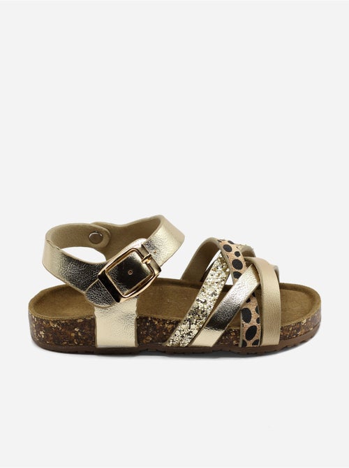 Sandalen met gekruiste bandjes - Kiabi