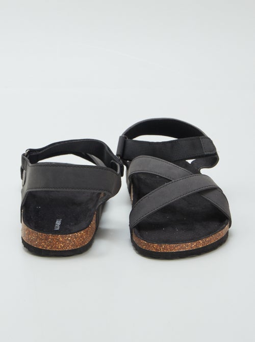 Sandalen met gekruiste bandjes - Kiabi
