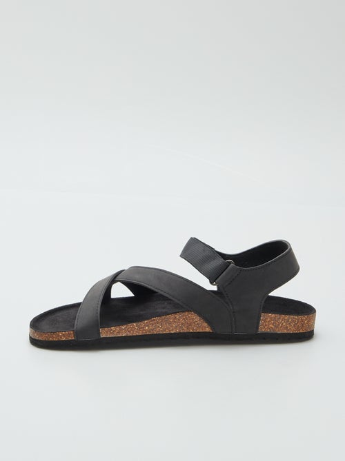 Sandalen met gekruiste bandjes - Kiabi