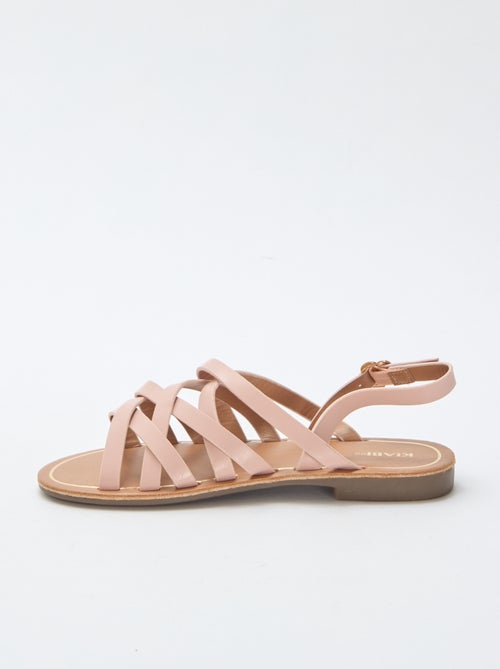 Sandalen met gespbandjes - Kiabi