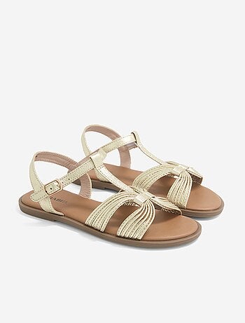 Sandalen met gespen