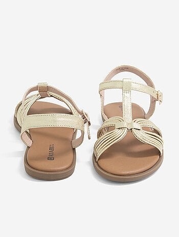 Sandalen met gespen