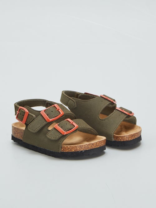 Sandalen met gespen - Kiabi