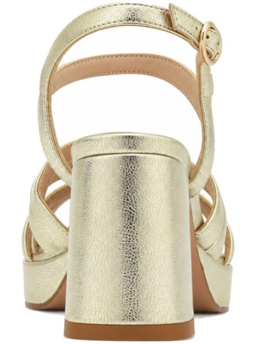 Sandalen met hak materiale sintetico montevita - Kiabi