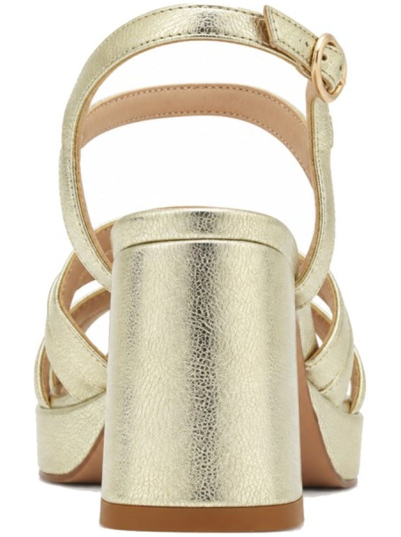 Sandalen met hak materiale sintetico montevita Goud/Goudkleurig - Kiabi