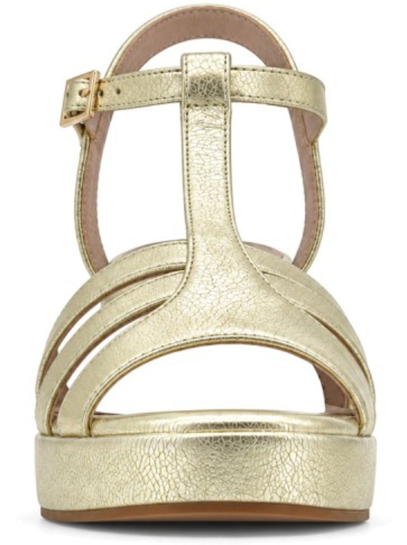 Sandalen met hak materiale sintetico montevita Goud/Goudkleurig - Kiabi