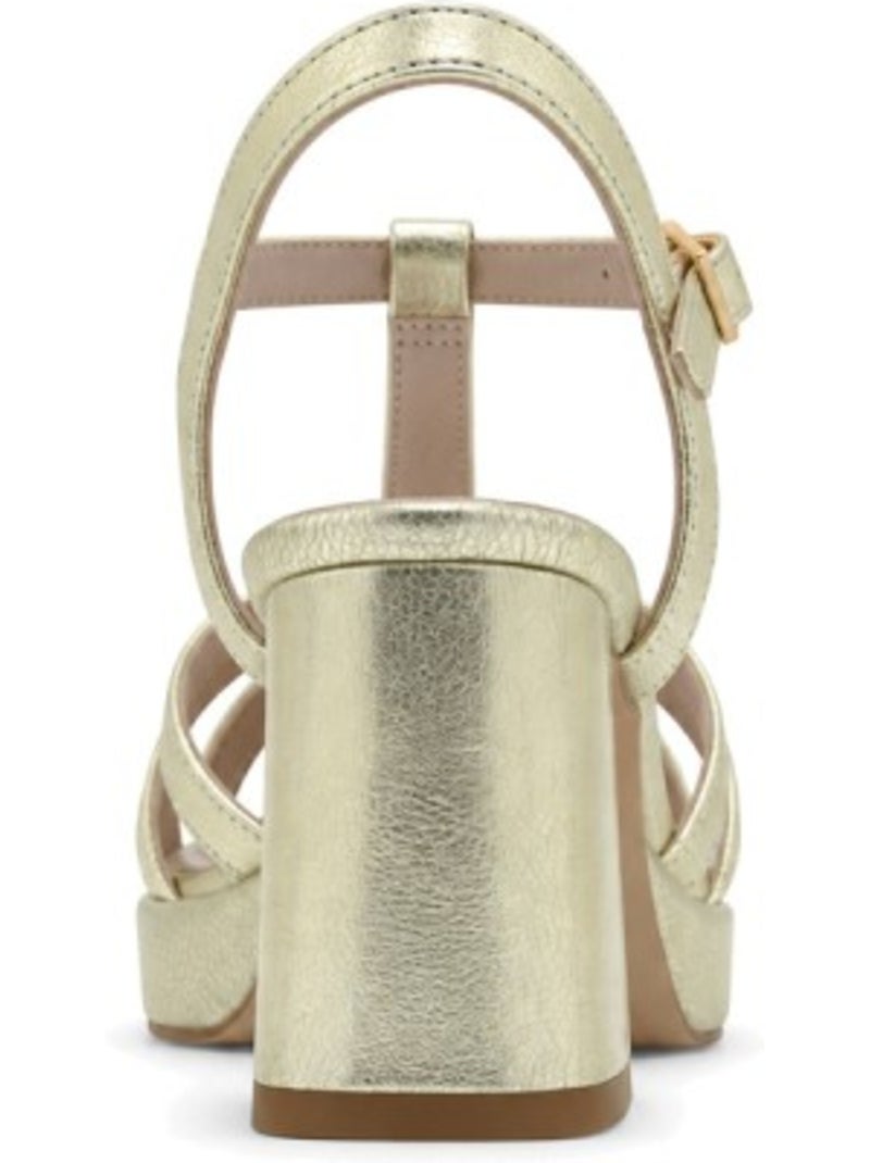 Sandalen met hak materiale sintetico montevita Goud/Goudkleurig - Kiabi