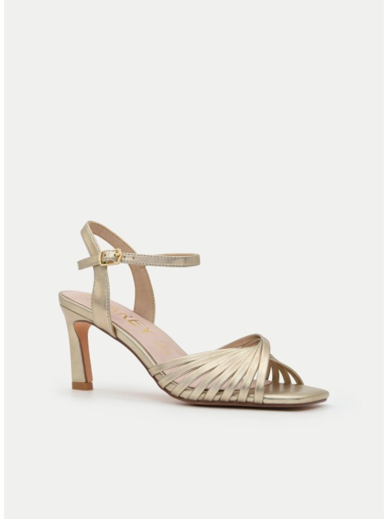 Sandalen Met Hak Materiale Sintetico Montevita Goud/Goudkleurig - Kiabi