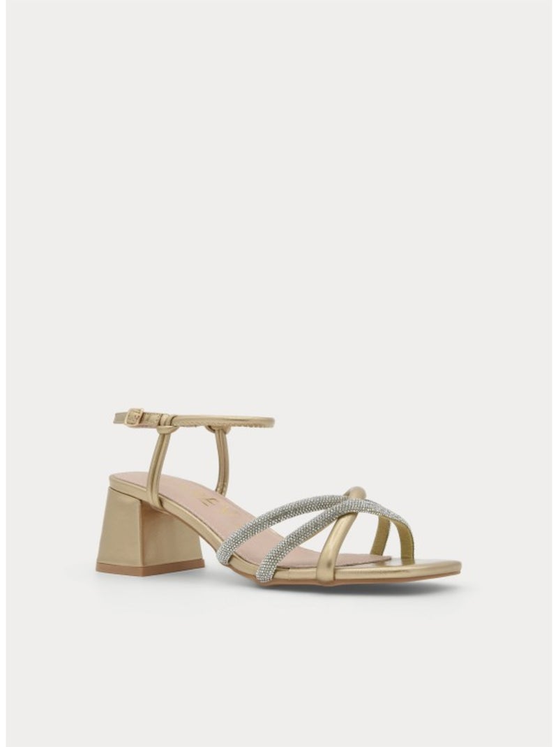 Sandalen Met Hak Materiale Sintetico Montevita Goud/Goudkleurig - Kiabi