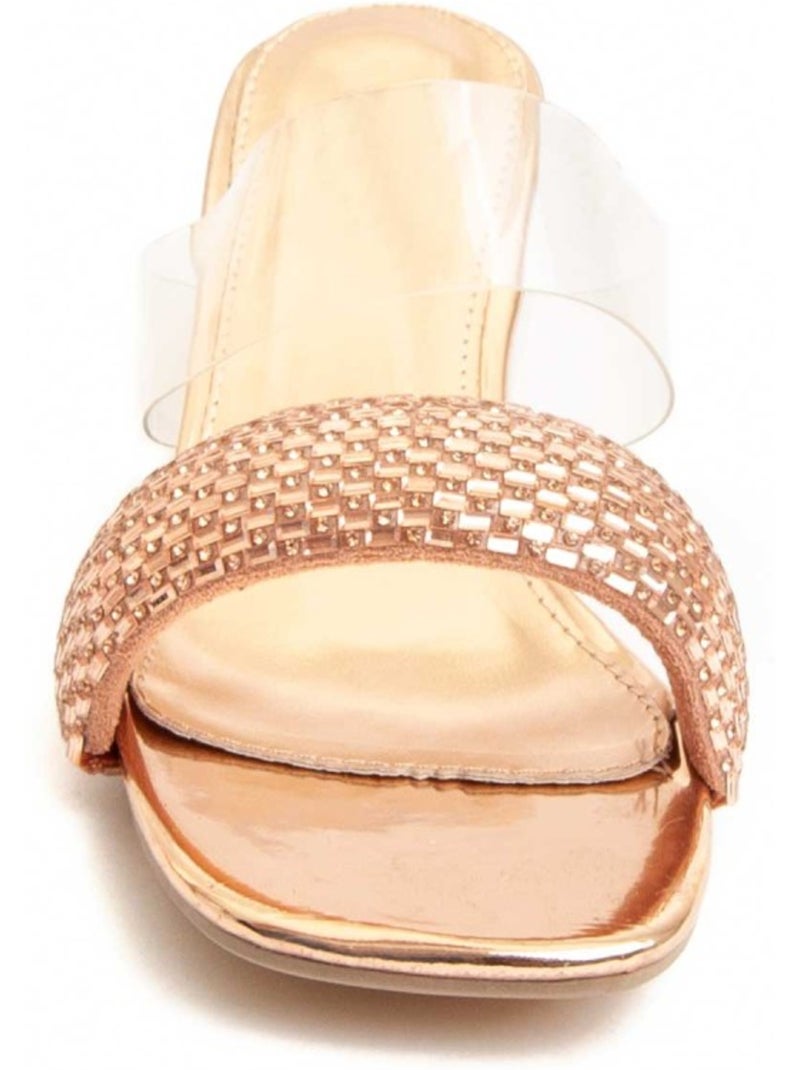 Sandalen Met Hak Materiale Sintetico Montevita Roze - Kiabi