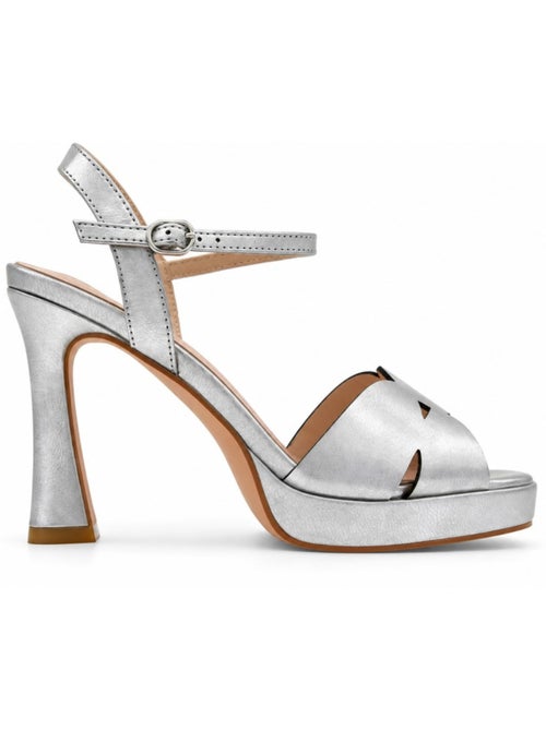 Sandalen met hak materiale sintetico montevita - Kiabi