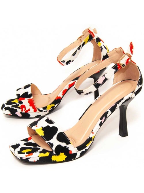 Sandalen Met Hak Synthetisch Materiaal Montevita - Kiabi