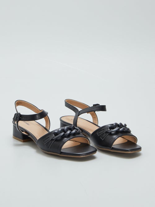 Sandalen met hak - Kiabi