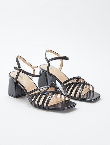 Sandalen met hak
