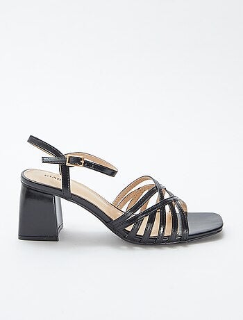 Sandalen met hak