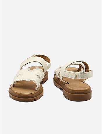 Sandalen met klittenband
