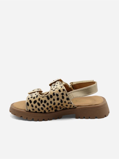 Sandalen met klittenband - Kiabi