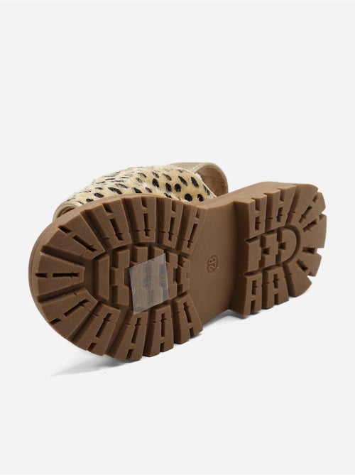 Sandalen met klittenband - Kiabi