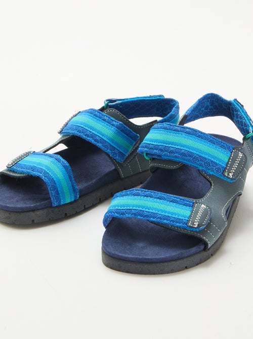 Sandalen met klittenband - Kiabi