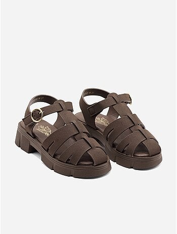 Sandalen met klittenband