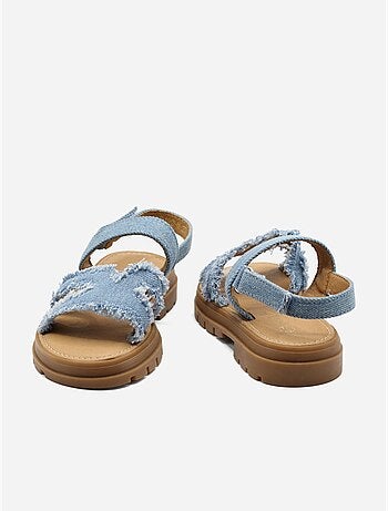 Sandalen met klittenband