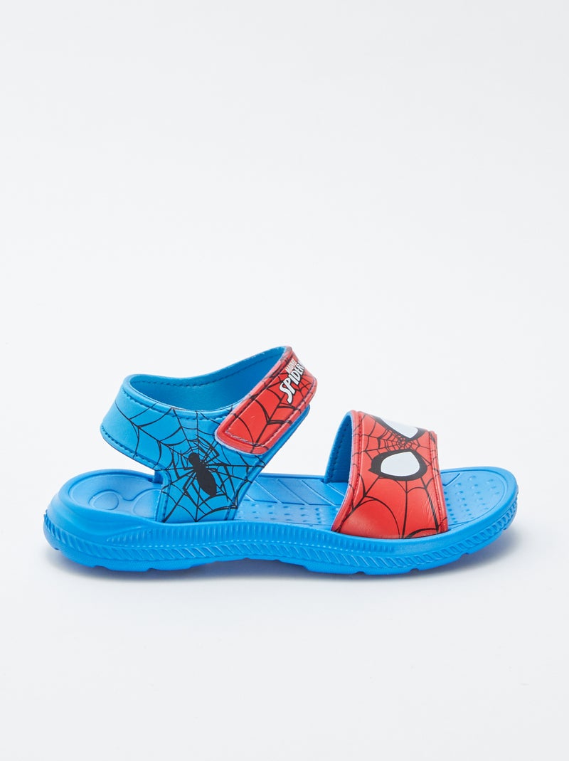 Sandalen met klittenband 'Marvel' 'Spider-Man' ROOD - Kiabi