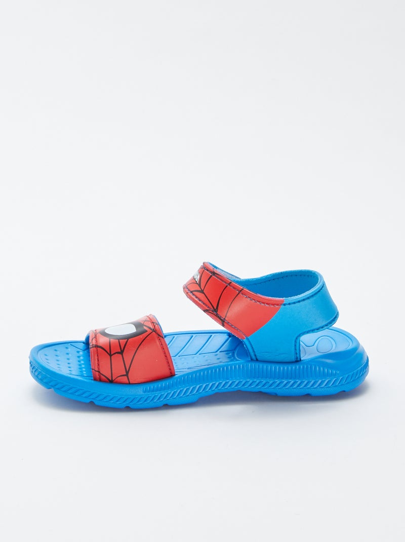 Sandalen met klittenband 'Marvel' 'Spider-Man' ROOD - Kiabi