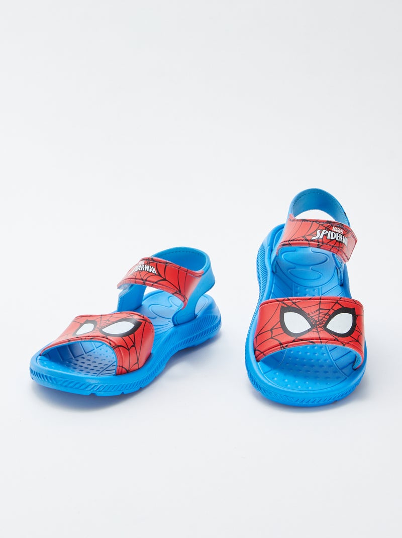 Sandalen met klittenband 'Marvel' 'Spider-Man' ROOD - Kiabi