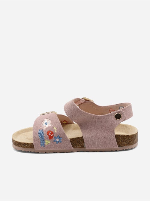 Sandalen met klittenband - Kiabi