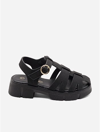 Sandalen met klittenband