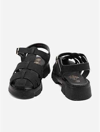 Sandalen met klittenband