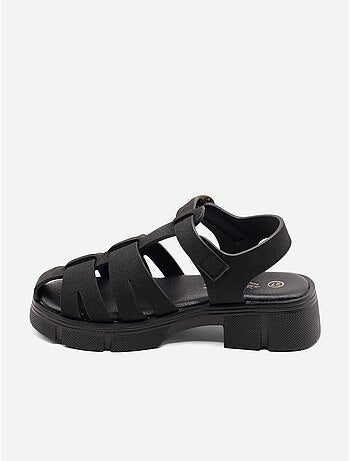 Sandalen met klittenband