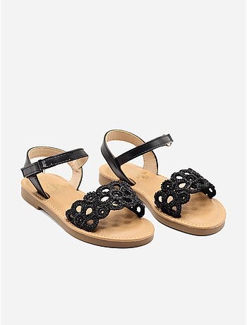 Sandalen met klittenband