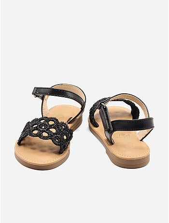 Sandalen met klittenband
