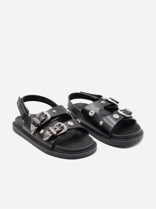Sandalen met klittenband - Kiabi Sandalen met klittenband - Kiabi
