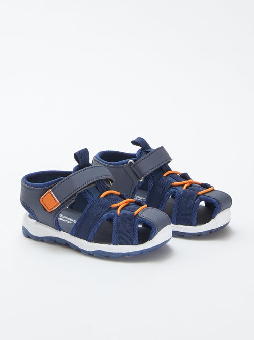 Sandalen met klittenbandsluiting - Kiabi