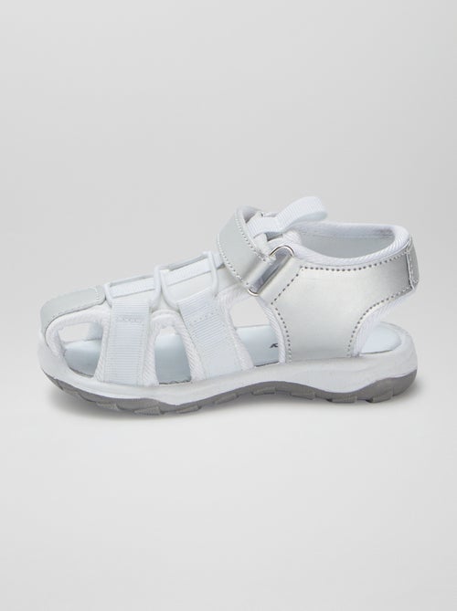 Sandalen met klittenbandsluiting - Kiabi