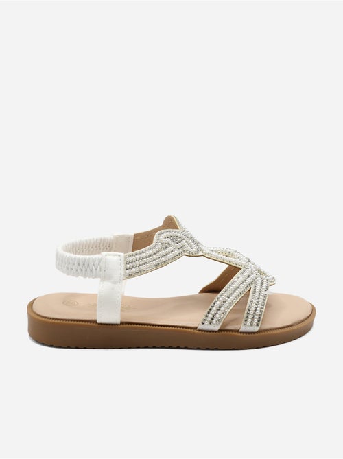Sandalen met kralen - Kiabi Sandalen met kralen - Kiabi