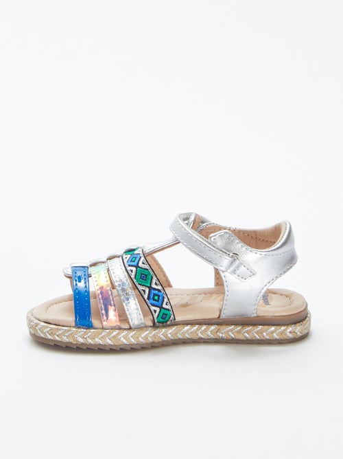 Sandalen met riempjes - Kiabi