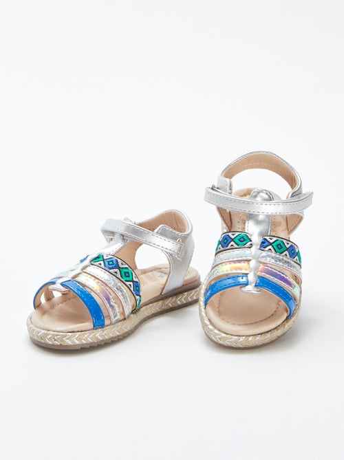 Sandalen met riempjes - Kiabi