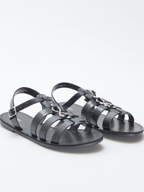 Sandalen met sierdetail - Kiabi