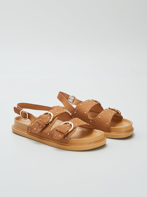 Sandalen met studs op de riempjes - Kiabi