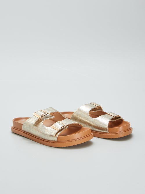 Sandalen met twee bandjes - Kiabi