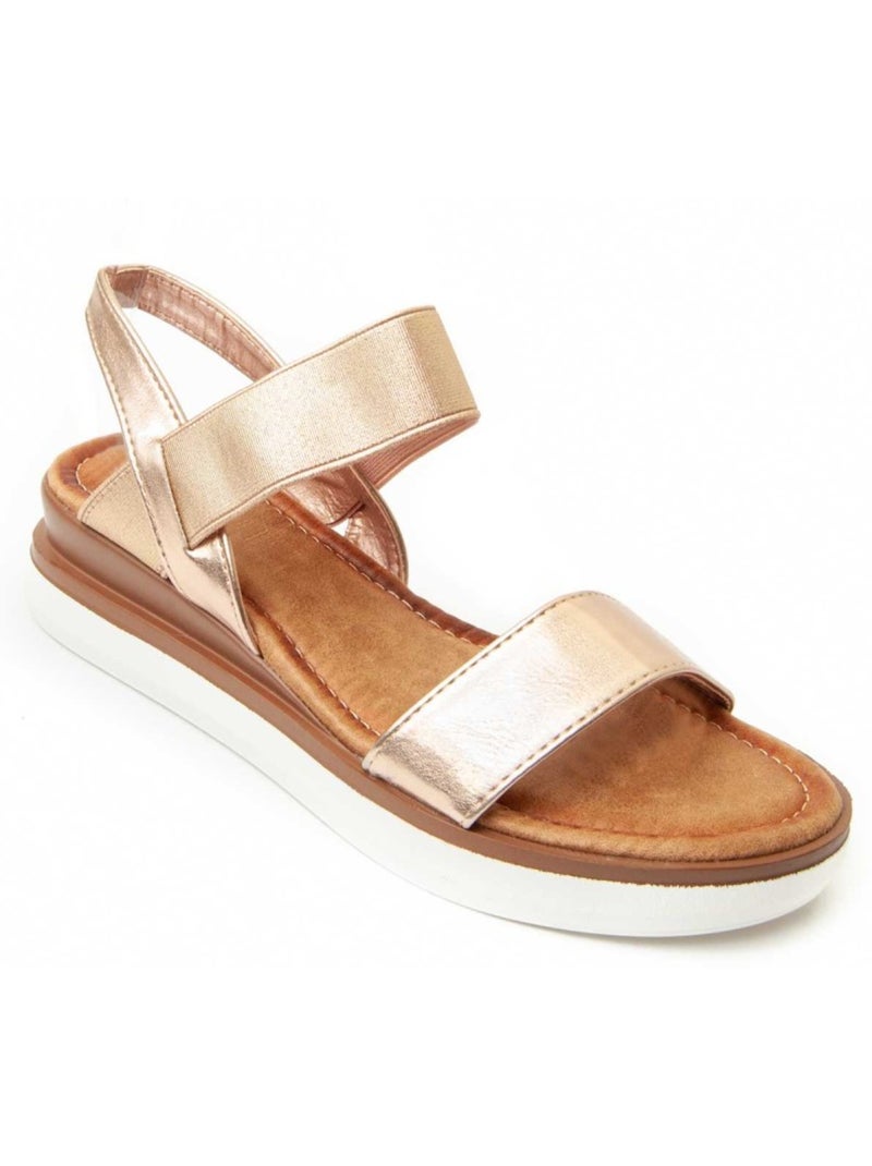 Sandalen Met Wedge Materiale Sintetico Montevita Goud/Goudkleurig - Kiabi