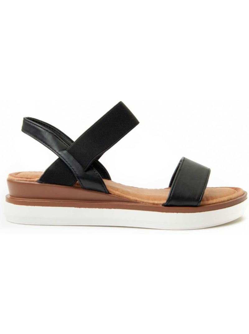 Sandalen Met Wedge Materiale Sintetico Montevita Zwart - Kiabi